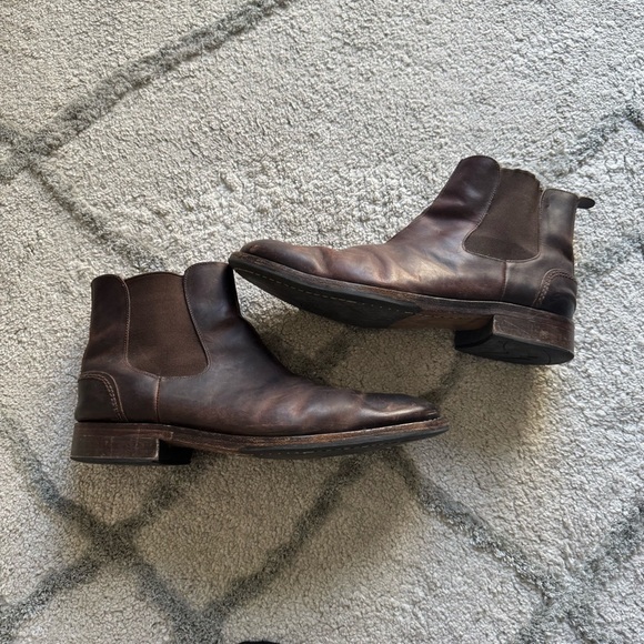 Wolverine 1000 Mile Montague Ankle Boots Chelsea Brown Leather W05452 10.5 - Picture 1 of 12